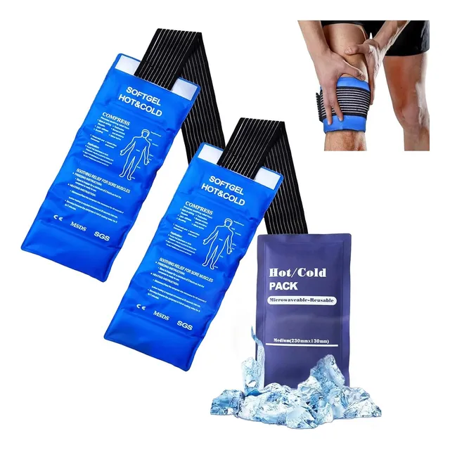 2pcs Compresa Bolsa Gel Frio Caliente Compresas De Gel