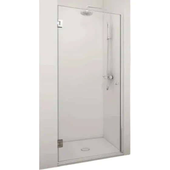 Mampara Rebatible Baño Con Bisagras Vidrio Templado 8 Mm