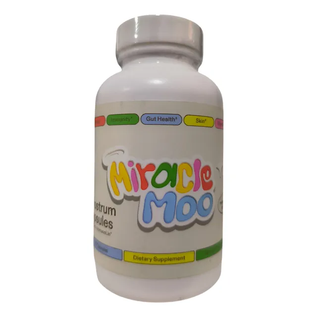 Calostro Bovino Miracle Moo 90 Capsulas Importado, Colostrum