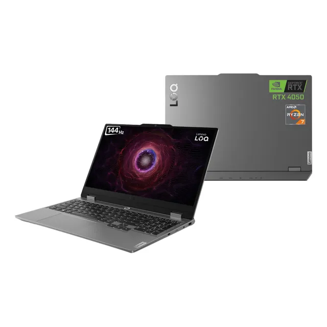 Lenovo LOQ 15ARP9 Portatil Gamer Ryzen 7 7435hs 16gb Rtx 4050 144hz Color Gris