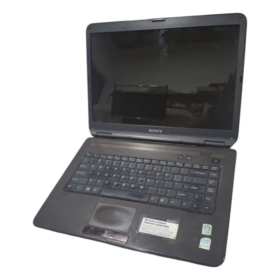 Laptop Sony Vaio 15,6  Serie Vgn-nr160e Sin Disco Duro