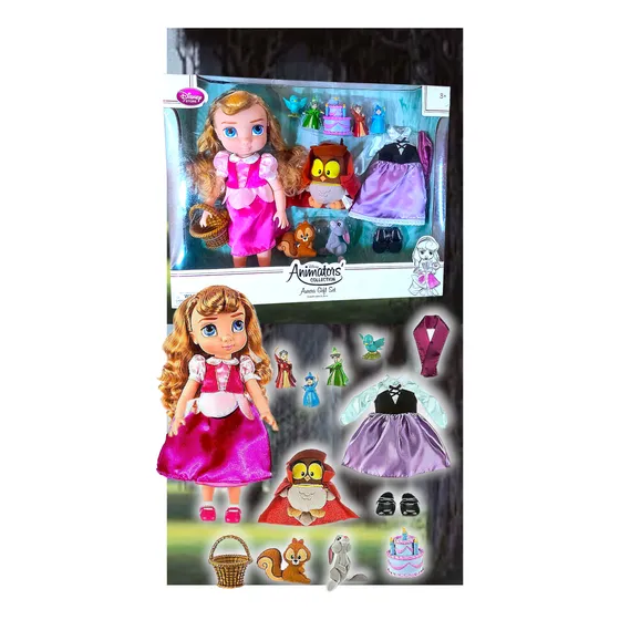 Muñeca Disney Animators Aurora Collector Case Disney Store