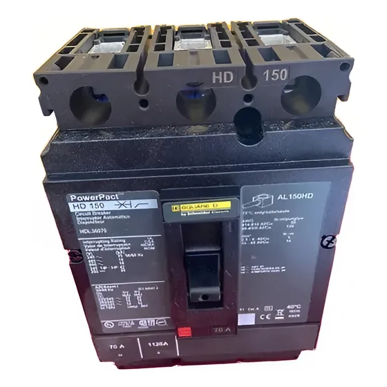 Interruptor Termomagnetico Square D 3x70amp Hdl36070 Nuevo