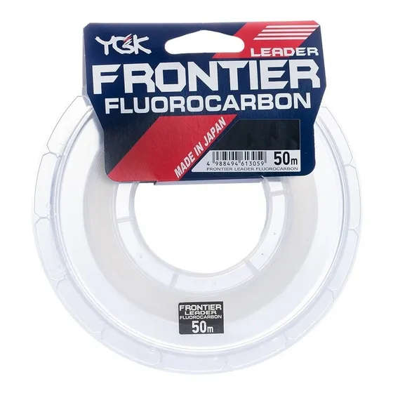 Lider Ygk Frontier Fluorocarbon 40lbs 50mts Cor Branco