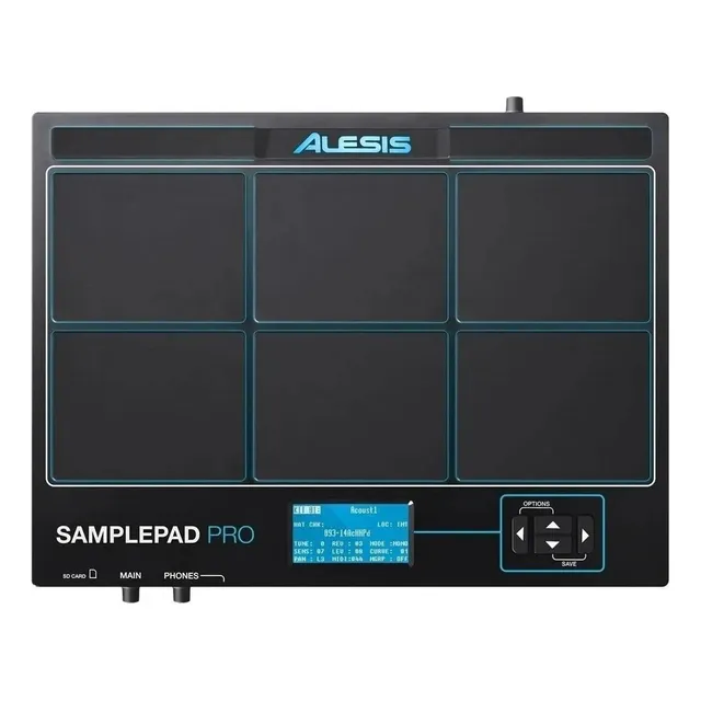 Percusión electrónica Alesis 8 Pads Sample Pad Pro Midi Led