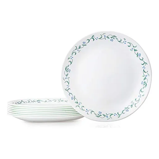 Juego De Platos Llanos Corelle Vitrelle Country Cottage De 8