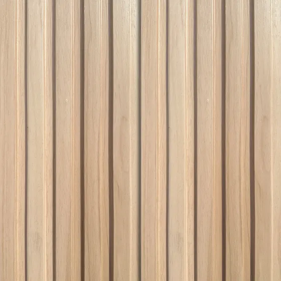 Panel Pvc Revestimiento Muros Y Cielos 10mm Café Claro