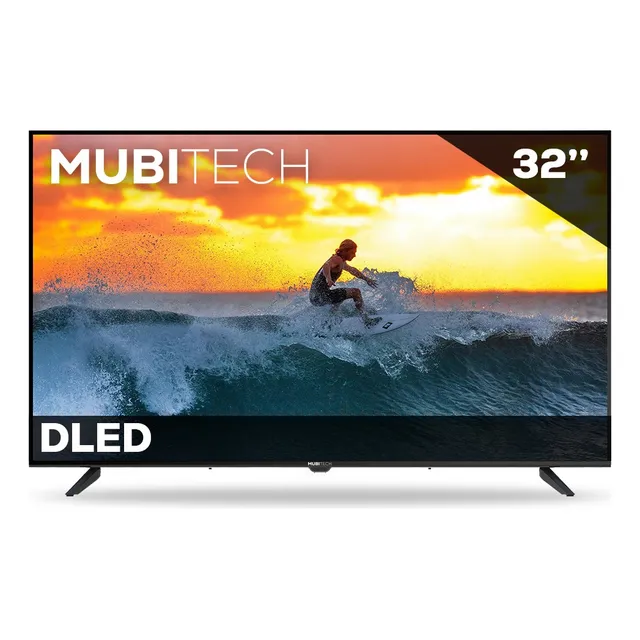 Smart Tv 32'' Fhd Android Tv Mubitech Netflix Youtube Wi-fi
