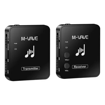Monitor Retorno In Ear Wireless M-vave Wp-10 2.4 Ghz Preto 127/220v