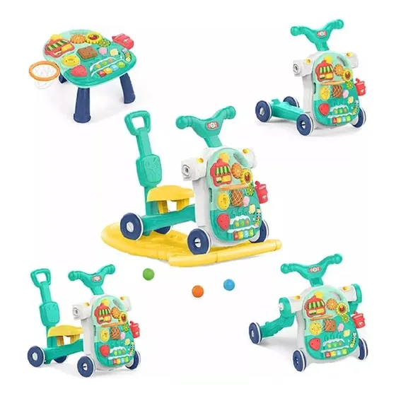 Andadera Caminador Para Bebe 5en1 Musical Mesa Actividades