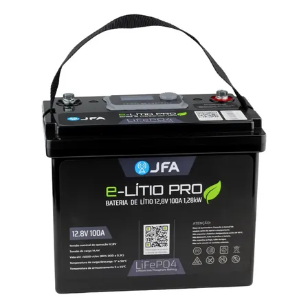 Bateria De Lítio 12v 100a Com Bms Jfa