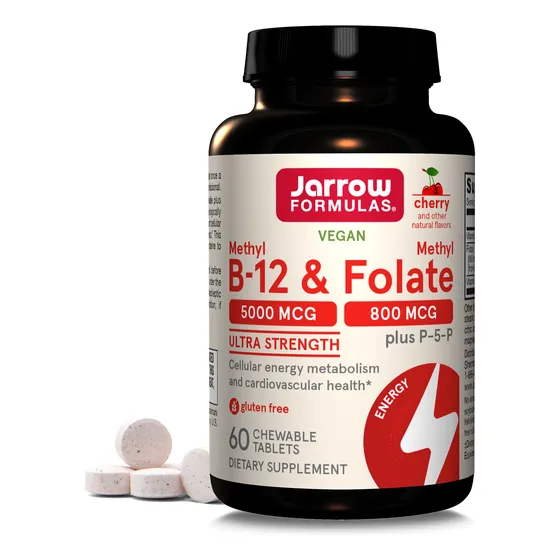 Suplemento Jarrow Formulas Ultra Strength Methyl B-12 5000mc