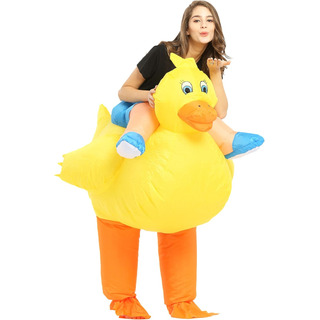 Disfraz Inflable De Pato Fiesta Para Adultos 155-190cm Para Party Con Bomba De Aire Y Caja De Batería Disfraz Inflable De Pato Fiesta Para Adultos 155-190cm Para Party Con Bomba De Aire Y Caja De Batería
