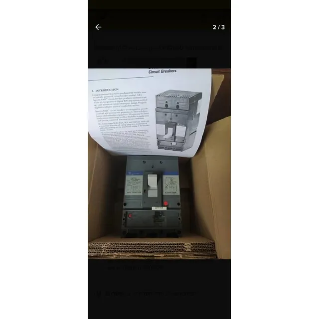 Breaker De 600 Spectra General Electric 