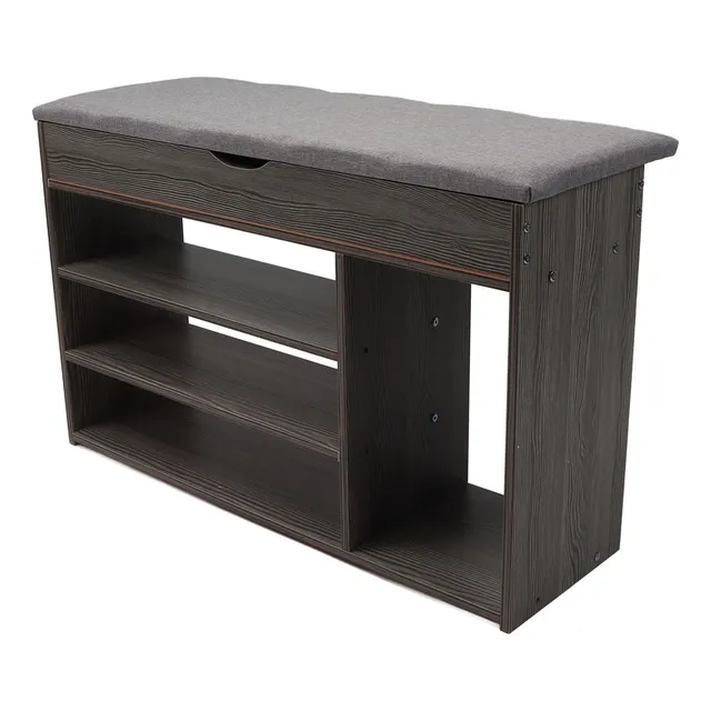 Banco De Zapatos Organizador Entrada Mueble Zapatero