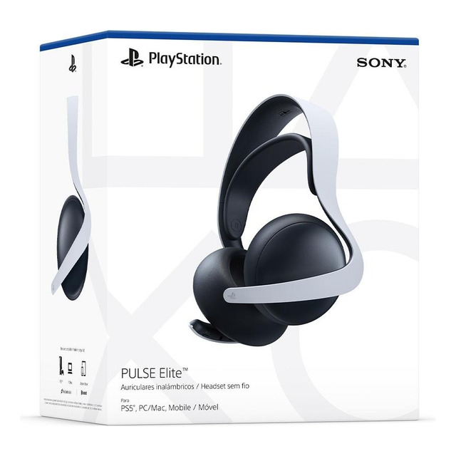 Headset Sem Fio Pulse Elite Branco Headset Sem Fio Pulse Elite Branco