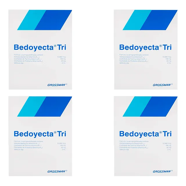 Bedoyecta Tri 100 Mg 50mg/2ml 5 Amp C/u Pack De 4 Cajas
