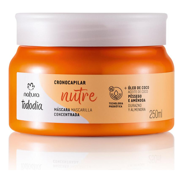 Máscara Concentrada Crono Capilar Natura Tododia 250ml Nutre Máscara Concentrada Crono Capilar Natura Tododia 250ml Nutre