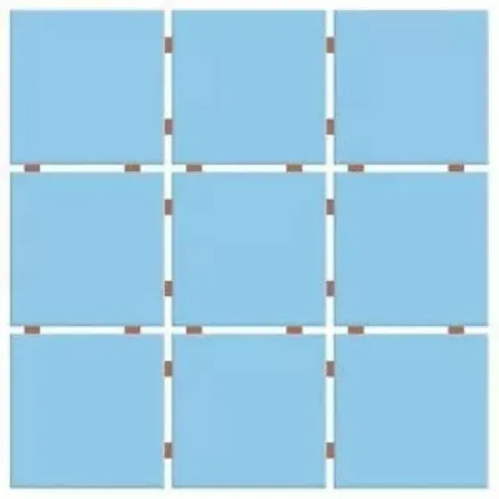 Pastilha Ceral 6x Telas 30x30 Revestimento Piscina Faixadas