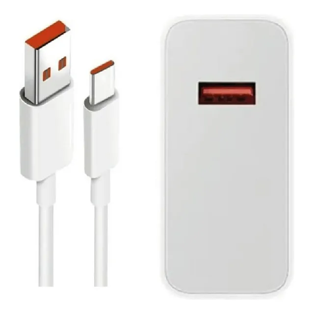 Cargador Xiaomi 120w Ultra Rápido Combo + Cable Usb Original