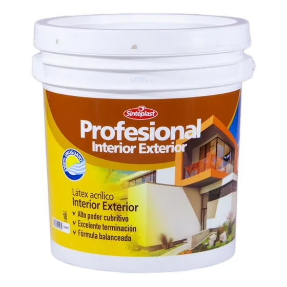 Latex Profesional Sinteplast Interior-exterior X18 Prestigio