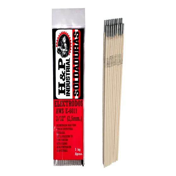 Electrodo Soldadura 6011 3/32 Paquete De 1 Kg