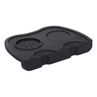 Alfombrilla De Silicona Para Café Con Doble Ranura, Espresso Alfombrilla De Silicona Para Café Con Doble Ranura, Espresso