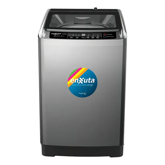 Lavarropas automático Enxuta hasta 10.5kg color negro