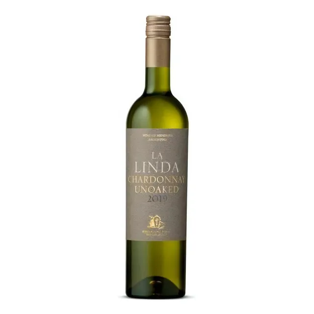Vino La Linda Chardonnay Unoaked Caja X750ml