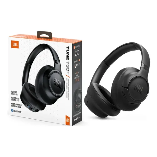 JBL TUNE 770NC 美品 Fone de Ouvido JBL Tune 770NC Over-Ear Bluetooth Preto com