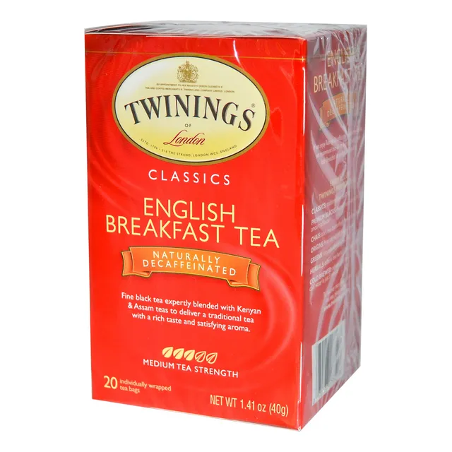 Té Twinings English Breakfast Tea 20 Sobres