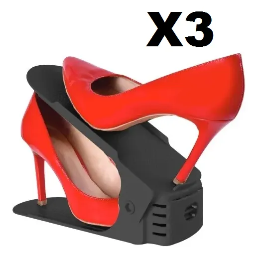 Organizador De Zapatos Moderna Sencillo 1 Par Zapatera Plast