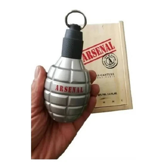 Perfume Arsenal Dorada O Plateada Hombre Fragancia