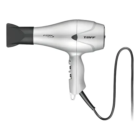 Secador de cabelo Taiff Diamante Fox Íon S prata