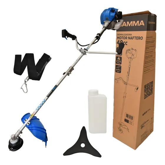 Desmalezadora Naftera Motor 2hp 49cc Cuchilla Gamma G1844ar