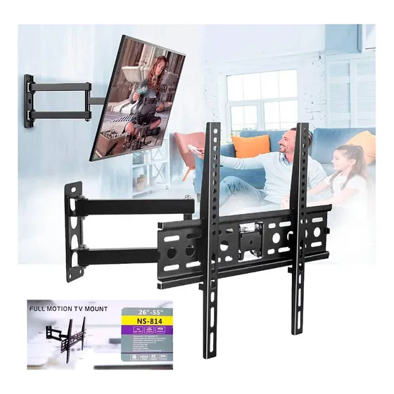 Soporte Para Tv De Movimiento Completo Con Brazo 26-55' Jwk