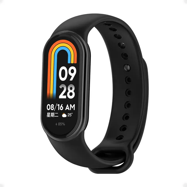 Pulsera Malla Smart Band Repuesto Para Xiaomi Mi Band 8 Color Negro - Otec