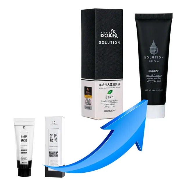 Lubricante Sexual, Gel Íntimo, A Base De Agua, Tubo De 60ml