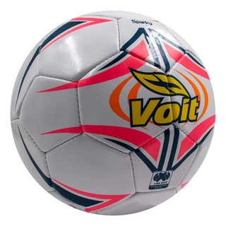 Balón De Fútbol No. 3 Voit Sparky S150 Cosido A Maquina Color Blanco Balón De Fútbol No. 3 Voit Sparky S150 Cosido A Maquina Color Blanco
