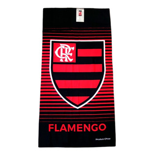 Toalha De Banho Flamengo Original Veludo 100%algodão Oficial Toalha De Banho Flamengo Original Veludo 100%algodão Oficial