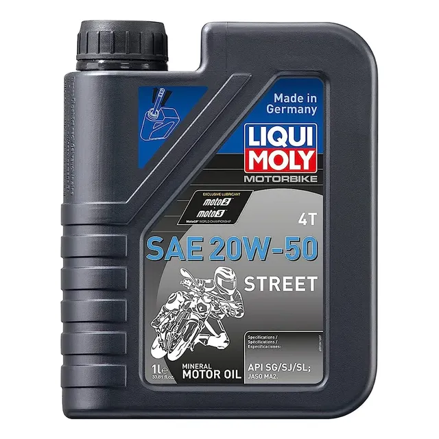 Aceite Mineral 20w-50 4t Liqui Moly Para Motos
