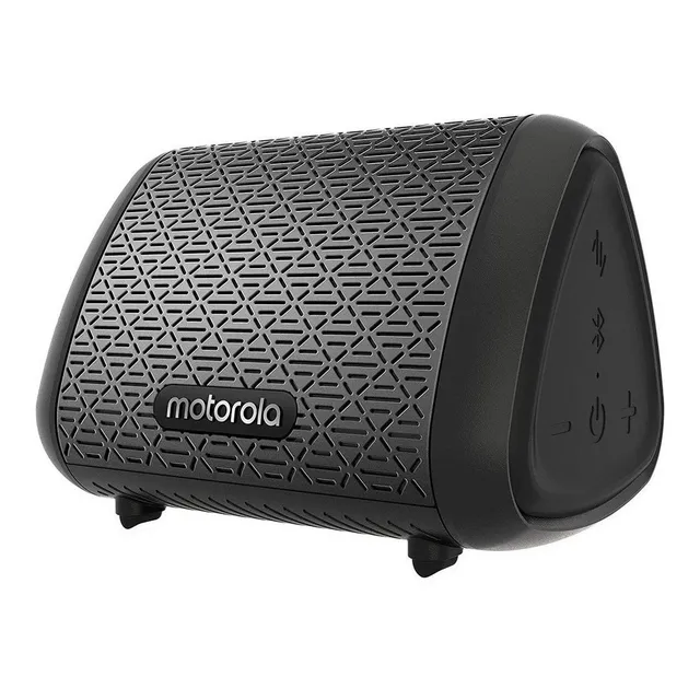 Parlante Motorola Sonic Sub 240 portátil con bluetooth waterproof negro