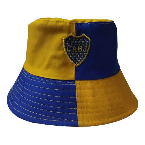 Piluso Bordado Boca Juniors Adulto Amarillo Lisa Único