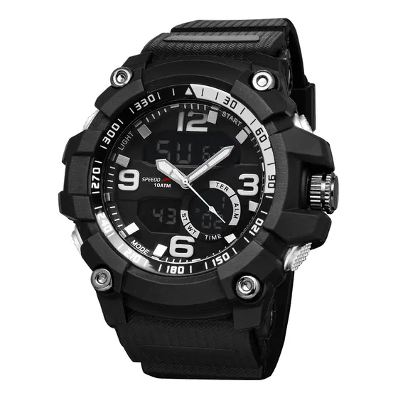 Relógio Speedo 81129g0evnp8 Esportivo Oversized Anadigi