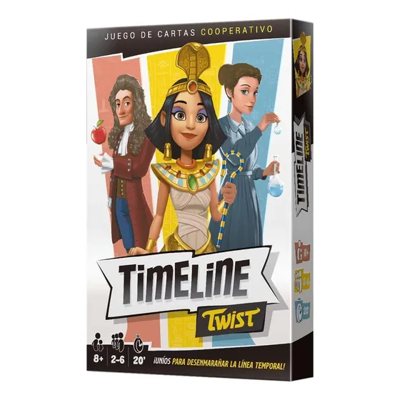 Juego De Mesa De Historia Timeline Twist Español Nuevo