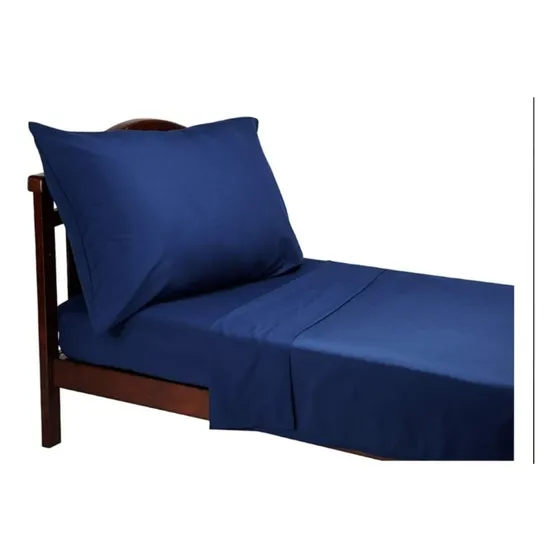 Juego De Sabanas Unicolor Cama Individual 3 Piezas