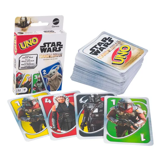 Uno Mandalorian Jogo De Cartas - Edição Especial