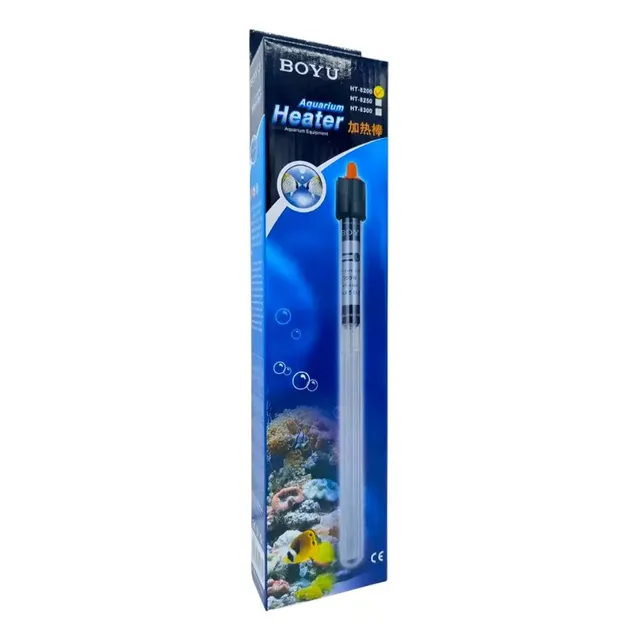 Boyu Ht-8200 Calentador 200w Para Acuarios Peceras 190-250lt