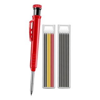 Portátil Para CarpinterĂa Lápiz Carpintero Mecánico+12recarg Portátil Para CarpinterĂa Lápiz Carpintero Mecánico+12recarg