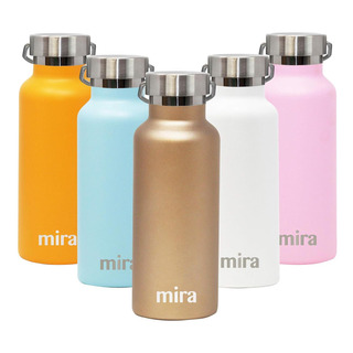 Garrafa De Ăgua Alpina Mira Com 2 Tampas, Frasco De Aço Inox Garrafa De Ăgua Alpina Mira Com 2 Tampas, Frasco De Aço Inox